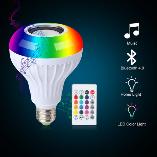 ALLOW TO OPEN PARCEL | LED MUSIC BULB REMOTE CONTROL