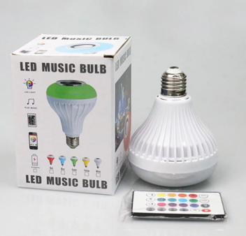 ALLOW TO OPEN PARCEL | LED MUSIC BULB REMOTE CONTROL